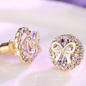 Elegant Bow Earrings 🎀